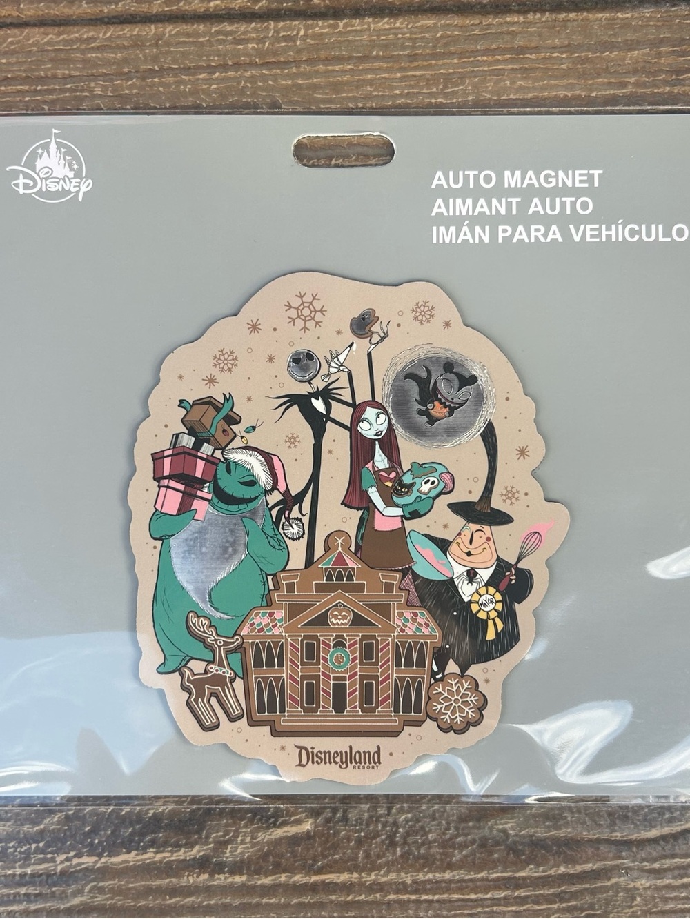 🎃 Disney Parks NBC 25th Anniversary Haunted Mansion Holiday Auto Magnet